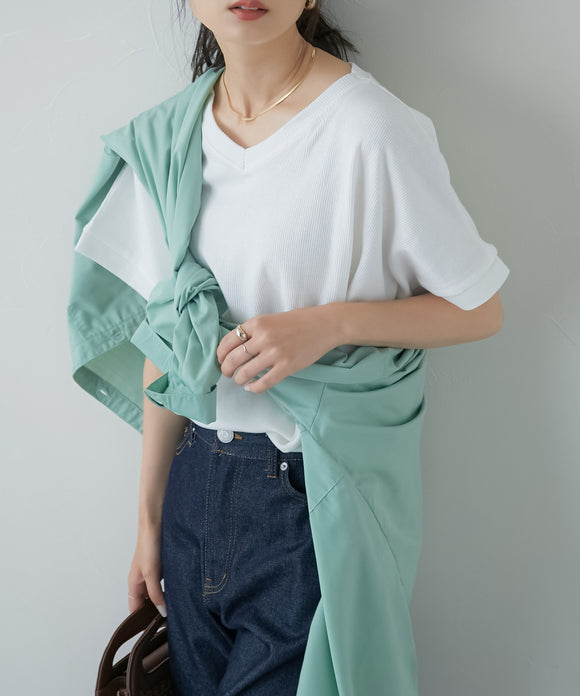 Fashion Letter ワッフルＰＯ オフホワイト