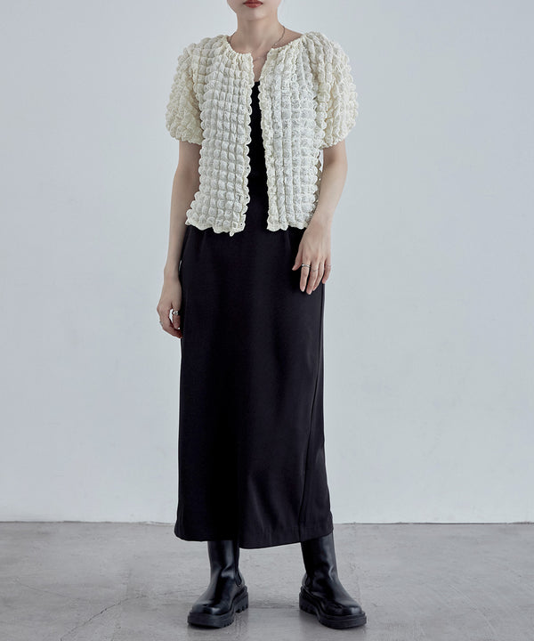 {"color":"\u30a2\u30a4\u30dc\u30ea\u30fc","info":"model\uff1aH170cm size\uff1aF"}