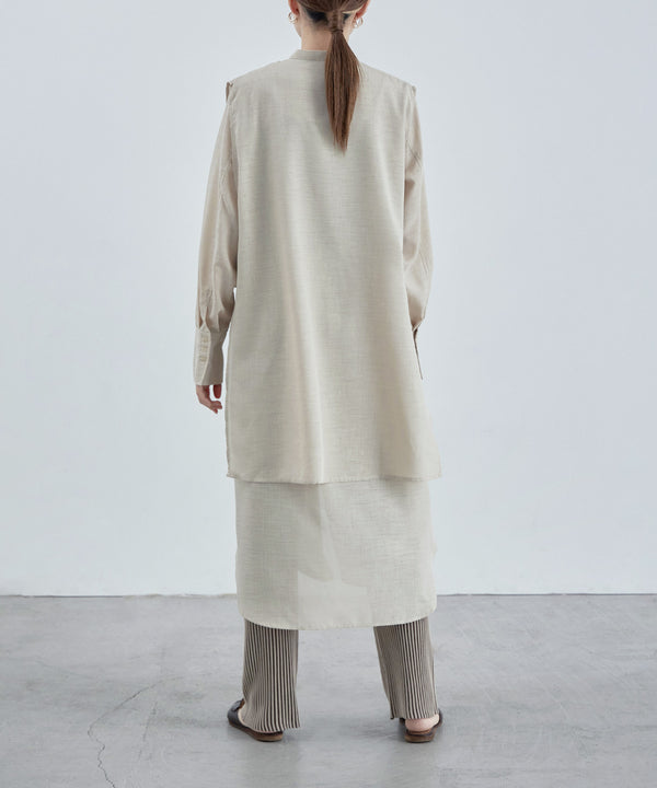 {"color":"\u30d9\u30fc\u30b8\u30e5","info":"model\uff1aH170cm size\uff1aM"}