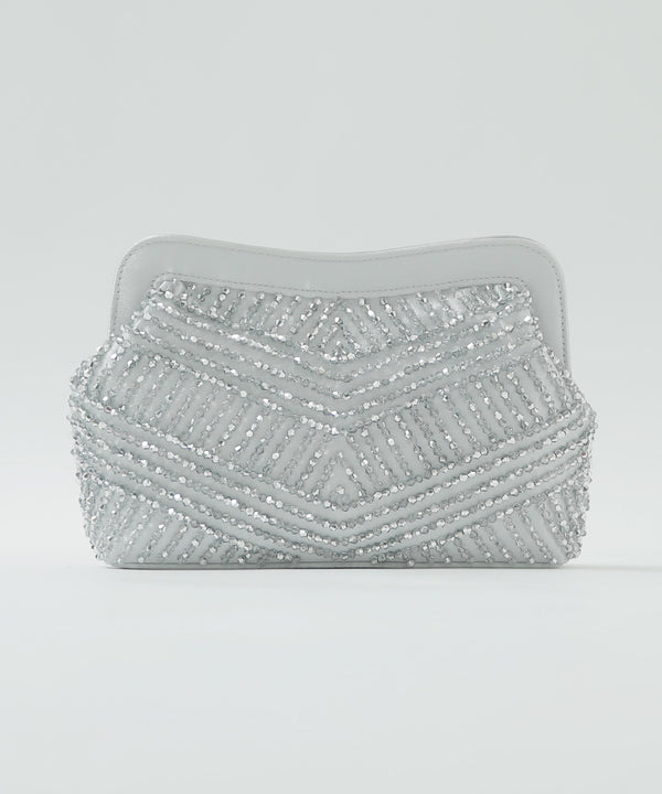 niana クリスタルビジューBAG シルバー