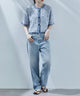 {"color":"\u30d6\u30eb\u30fc","info":"model\uff1aH170cm size\uff1aM"}