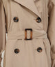 Fashion Letter バックレーストレンチコート