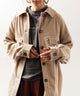 Fashion Letter CPO コーデュロイシャツジャケット ベージュ