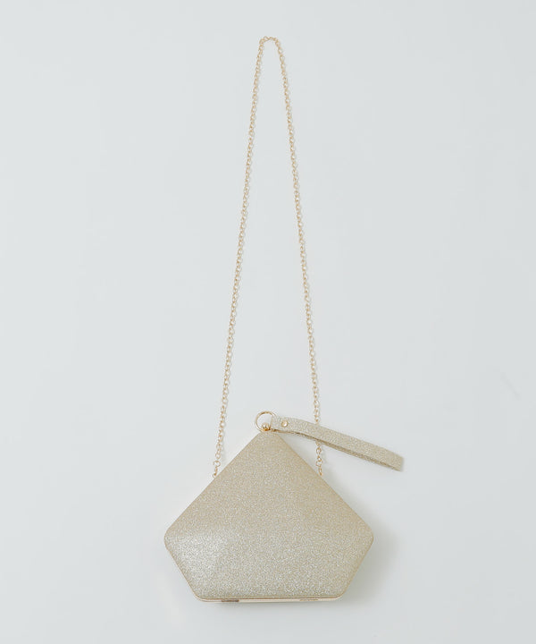 niana 2wayラメコーティングクラッチバック