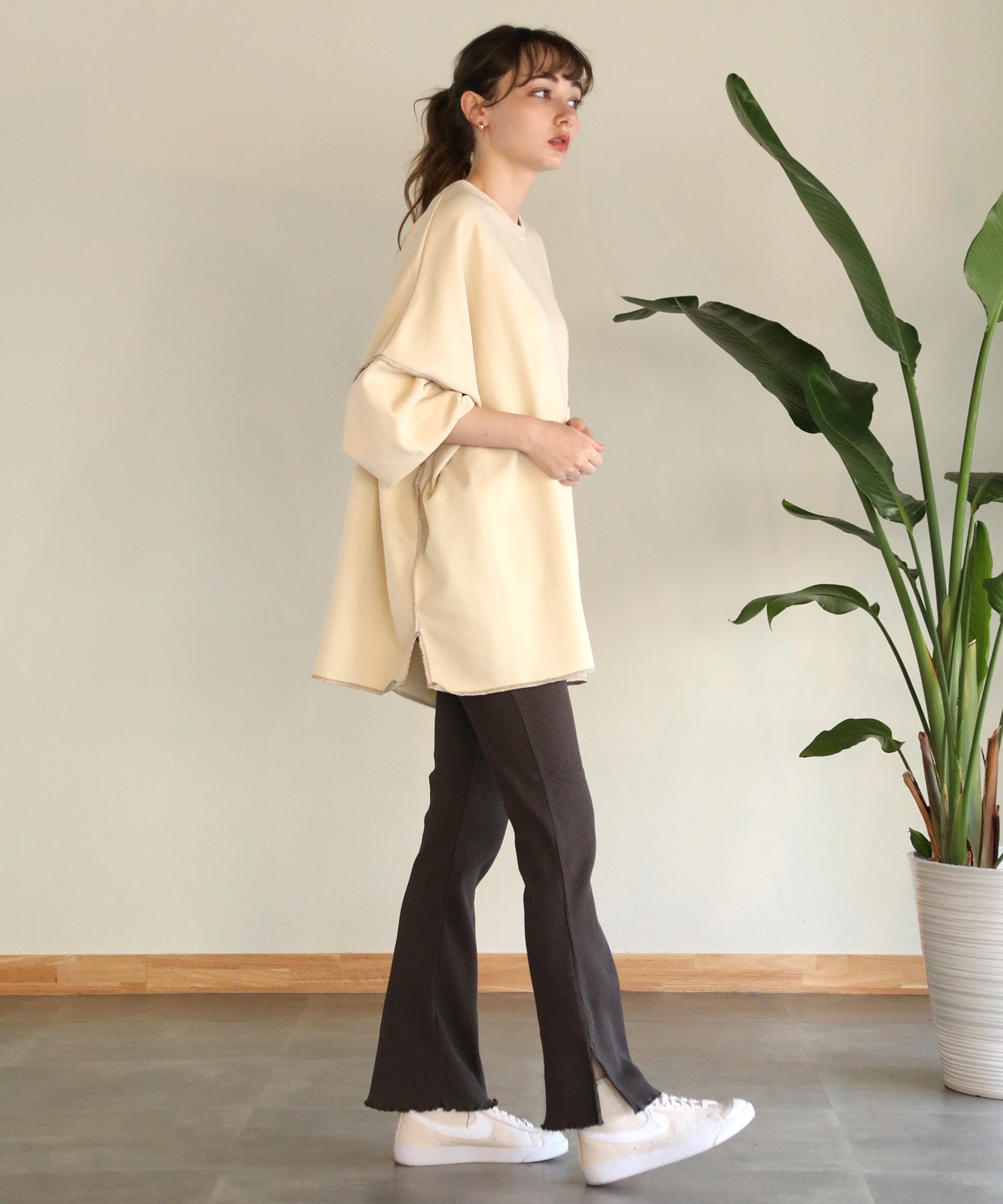 ストレッチフレアレギンスパンツ｜パンツ - aity