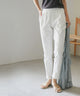 Fashion Letter UV 接触冷感ストレッチパンツ ホワイト