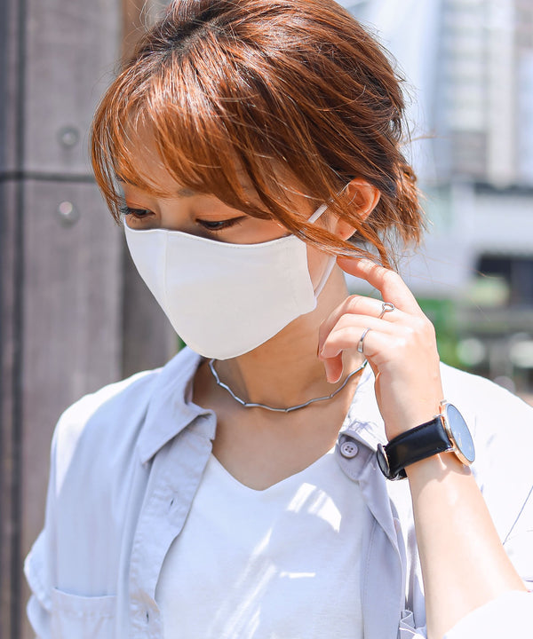 niana ヒアルロン酸 × コラーゲン 潤い美容 日本製 抗菌 マスク ホワイト