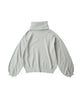 Fashion Letter オフタートルオープンネックニット ライトグレー