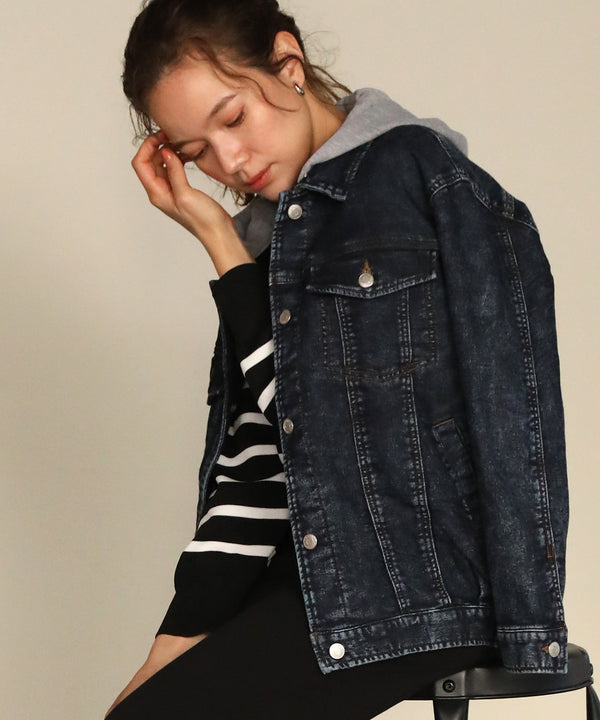 aity スウェットデニム ネイビー