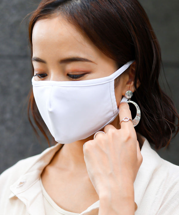 Fashion Letter 洗える3D立体高機能マスク オフホワイト