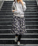 Fashion Letter レギュラーMA-1 グレージュ