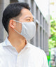 Fashion Letter 清潔抗菌 × 接触冷感 日本製マスク ホワイト