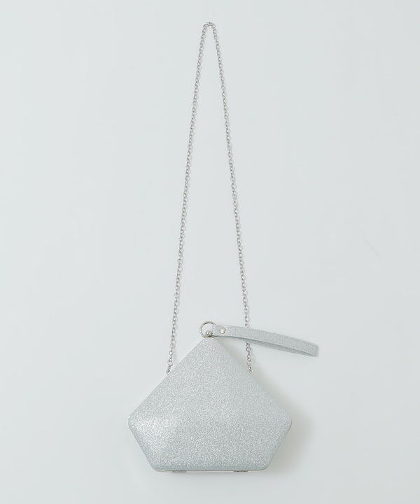 niana 2wayラメコーティングクラッチバック