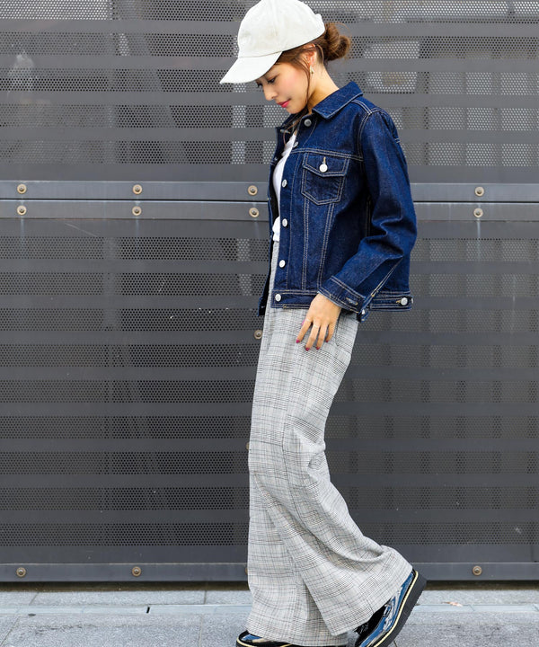 Fashion Letter レギュラーGジャン インディゴ