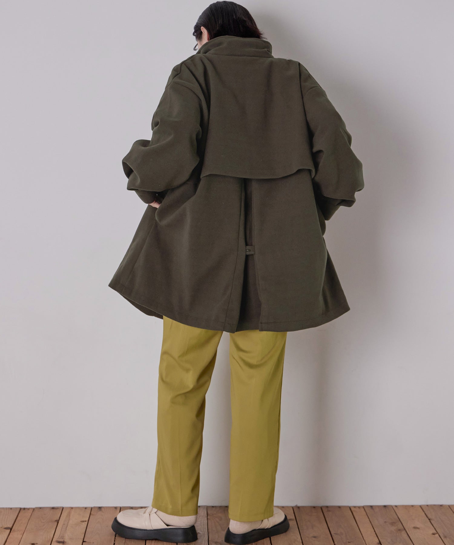 ounce ウールコート フェイクウール ハーフコート｜コート・ジャケット - Fashion Letter