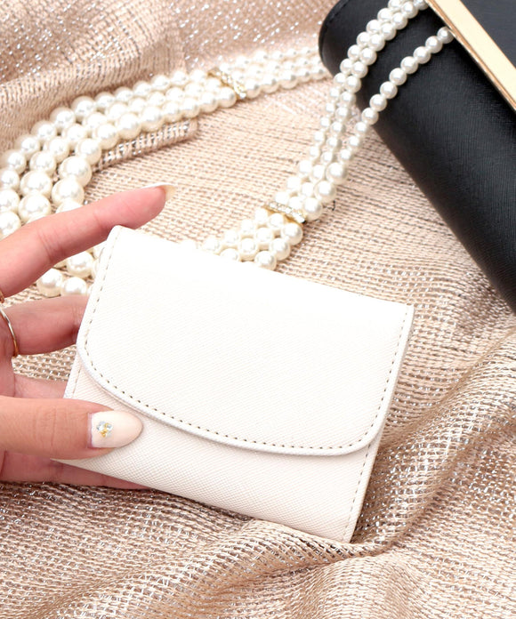 niana シンプルミニウォレット アイボリー