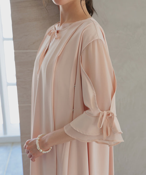 niana 授乳口付マタニティドレス
