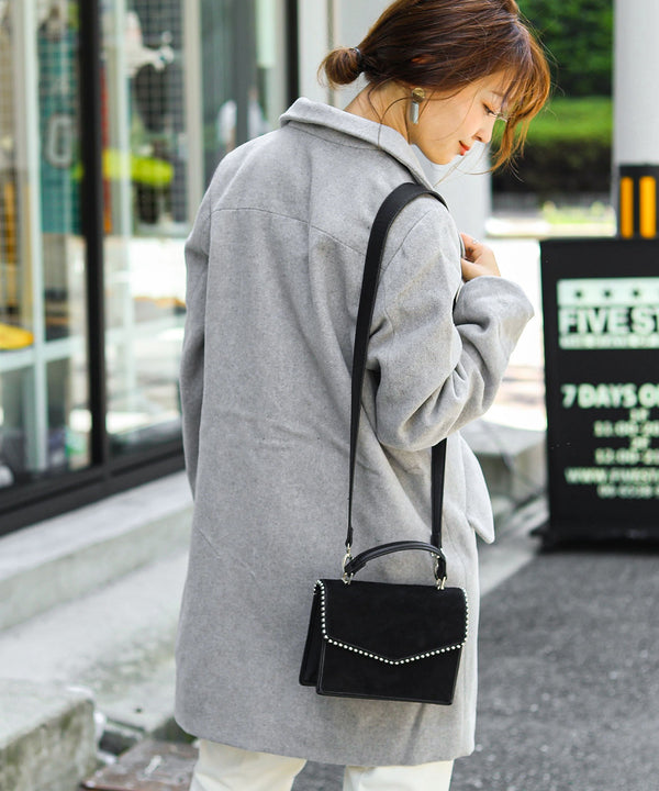 Fashion Letter 84丈モッサ チェスターコート ライトグレー