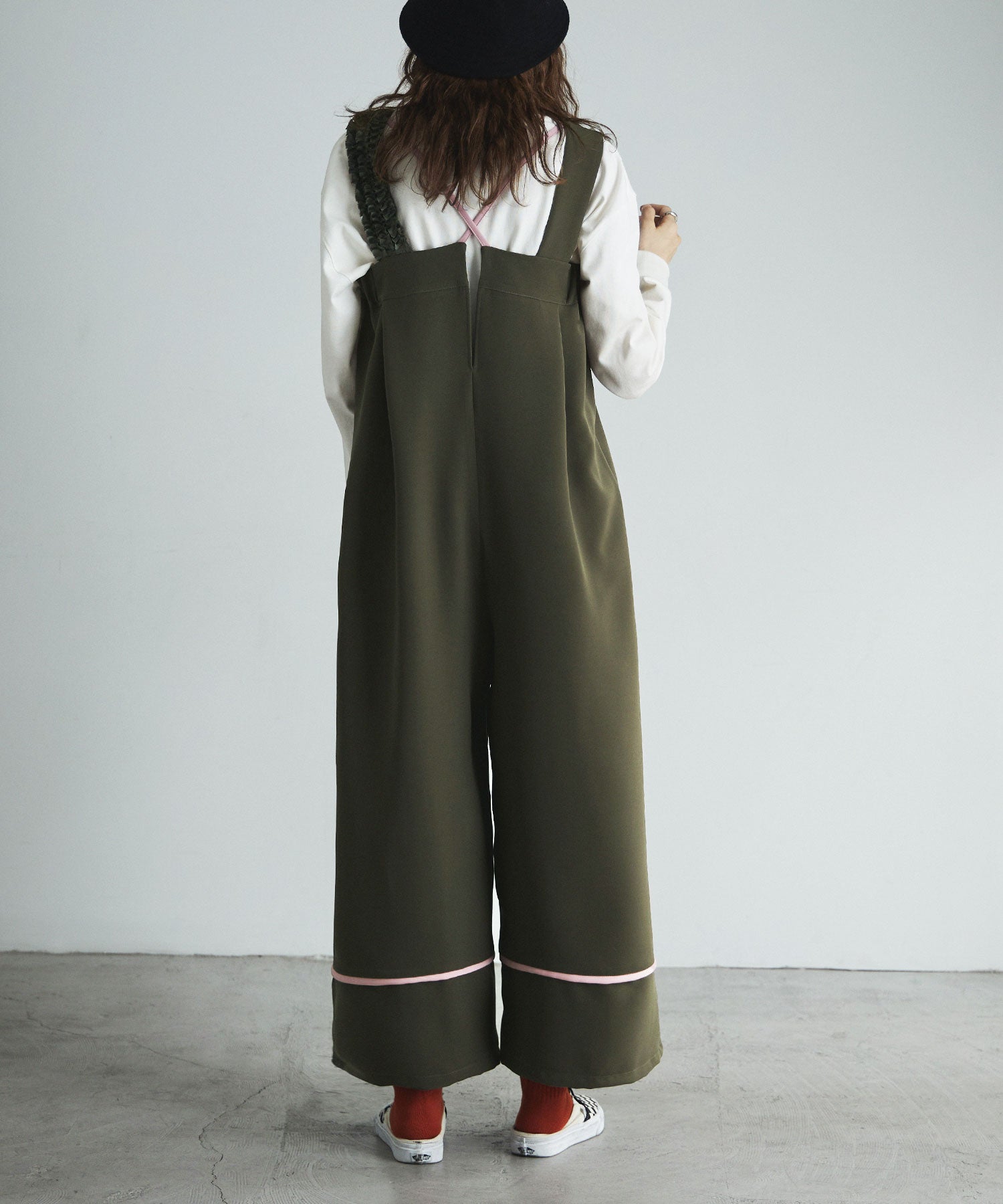 フリルショルダーコンビネゾン｜オーバーオール・オールインワン - etoll.