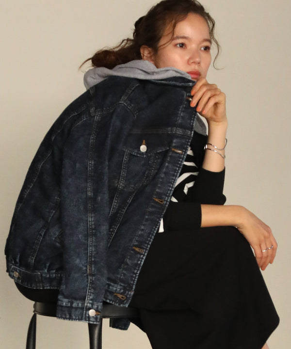 aity スウェットデニム ネイビー