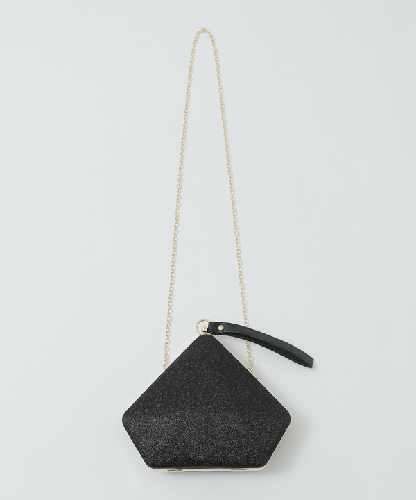 niana 2wayラメコーティングクラッチバック