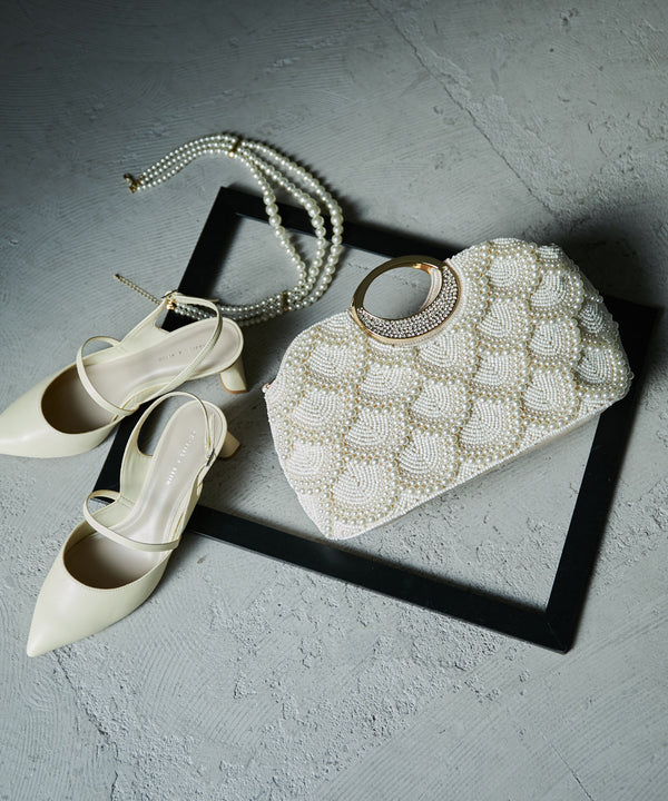 niana パーティーバッグ ベージュ