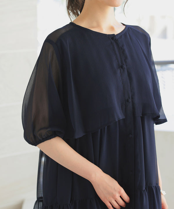 niana ティアードワンピース