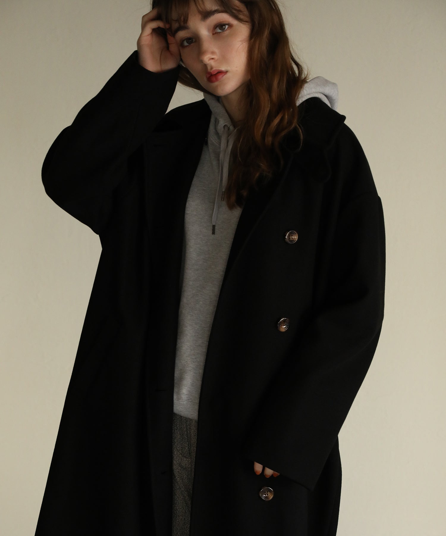 ウール調3WAYカラーロングコート｜コート・ジャケット - aity