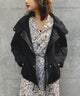 Fashion Letter マウンテンパーカー ブラック