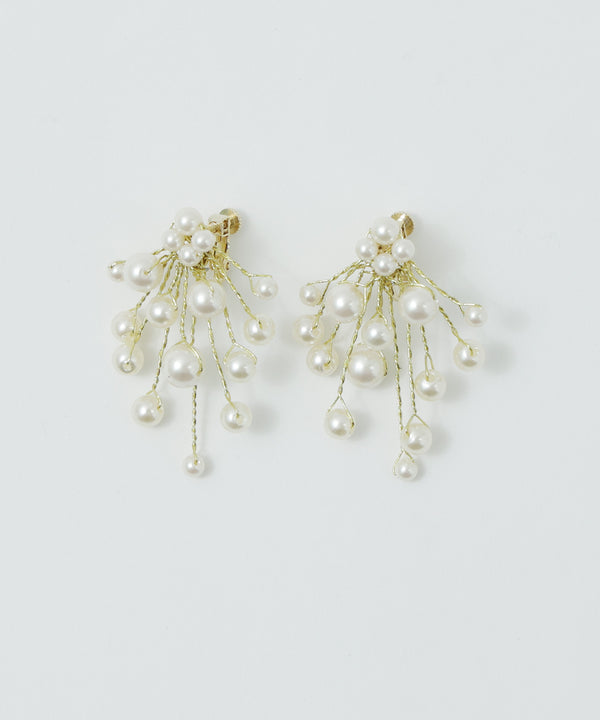 niana パールイヤリング（大） オフホワイト