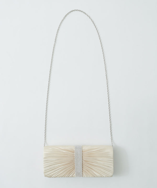 niana ラインストーンテープ付きクラッチバッグ