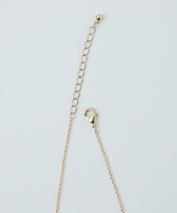 niana パールチェーン２連ネックレス