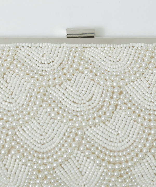 niana パール&ビーズパーティーバッグ