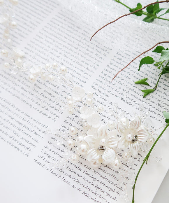 niana リブロン ヘッドドレス シルバー