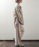 Fashion Letter CPO コーデュロイシャツジャケット アイボリー